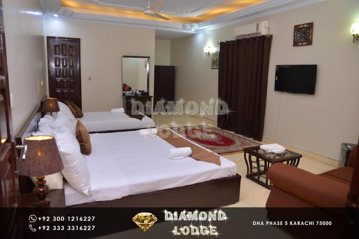 Diamond Lodge Karaçi Dış mekan fotoğraf