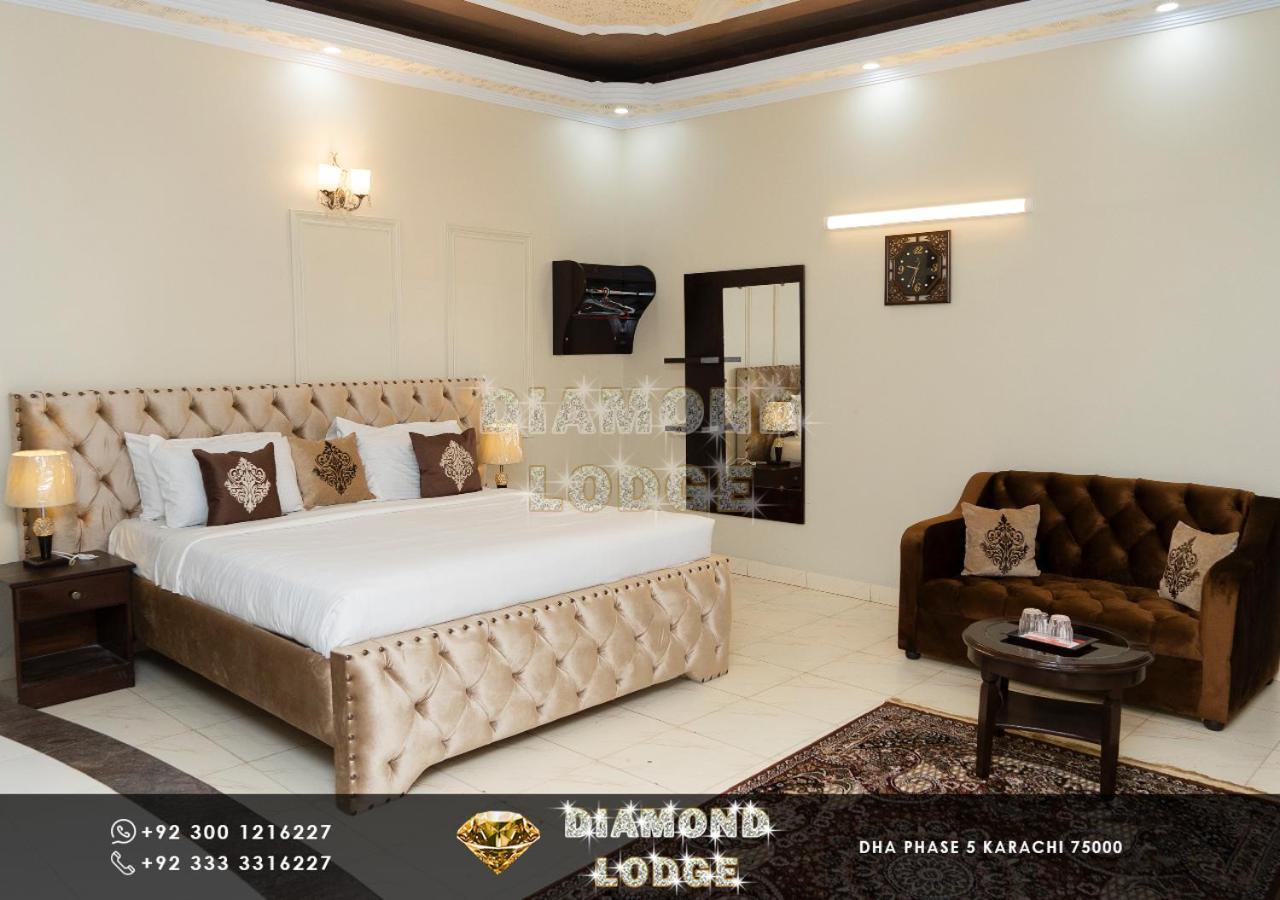 Diamond Lodge Karaçi Dış mekan fotoğraf